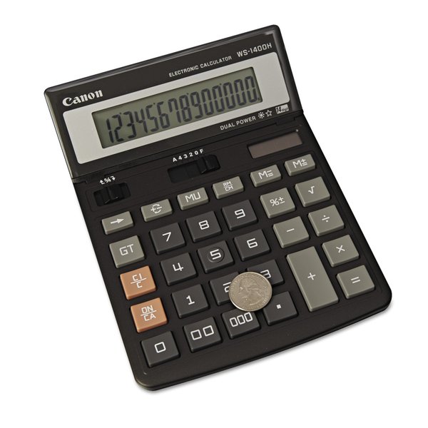 Canon WS1400H Display Calculator, 14-Digit LCD 4087A005
